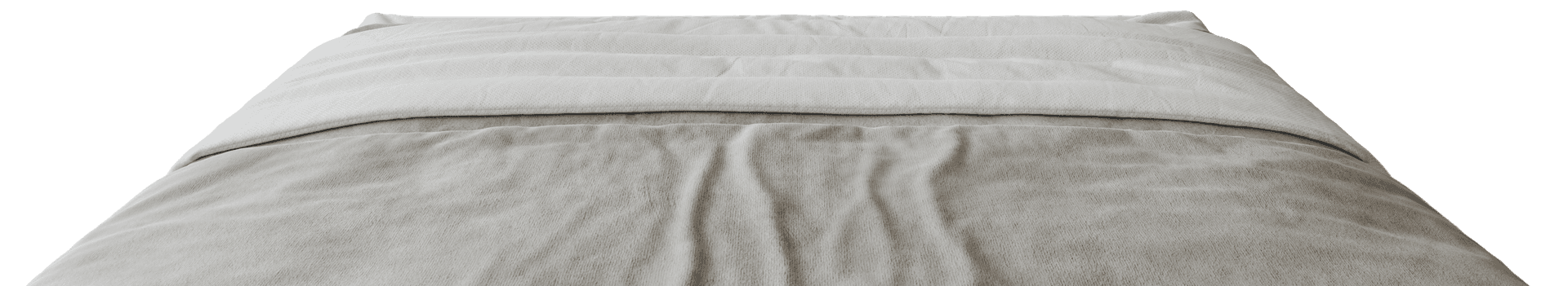 Bedroom setup showing distance from bed to alarm